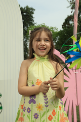 Border Yellow - Pastel Yellow with Colorful Floral Accents