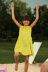 Tulip dress pink - Redish-Pink