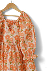 Orange Blossom Princess Dress