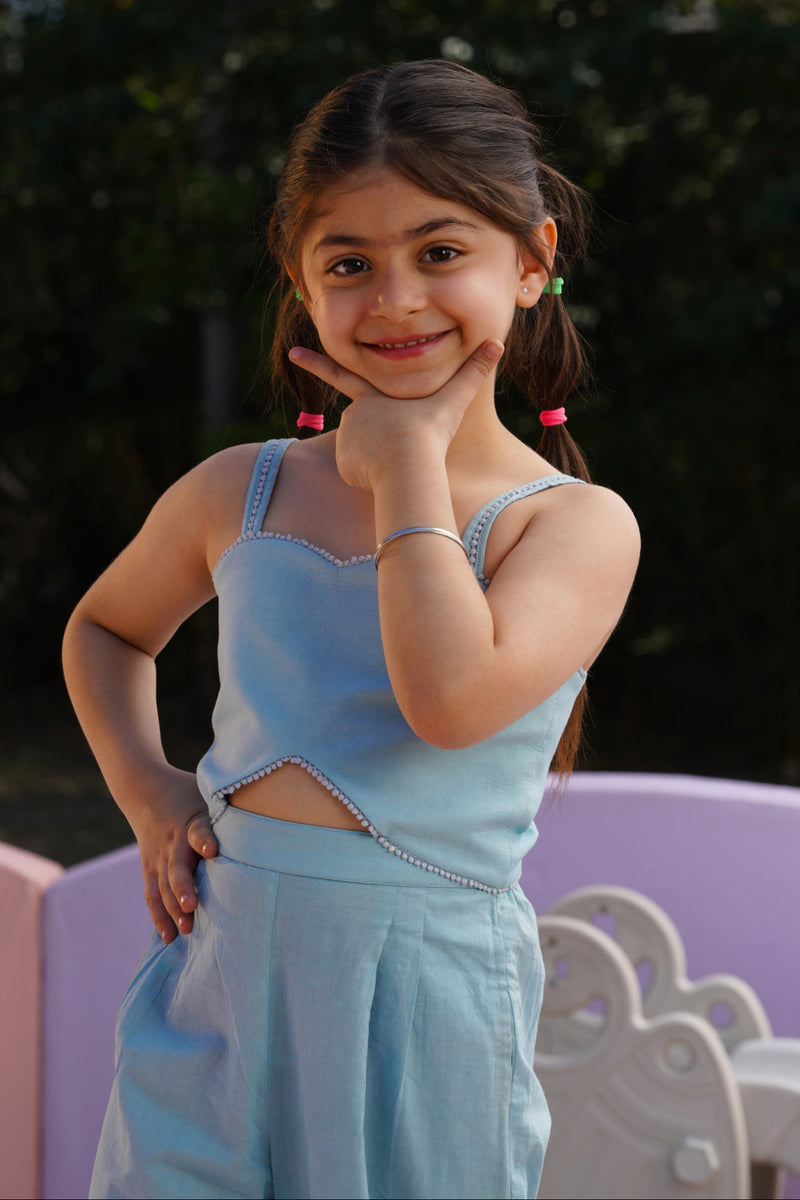 Bluebell Bow Jumpsuit