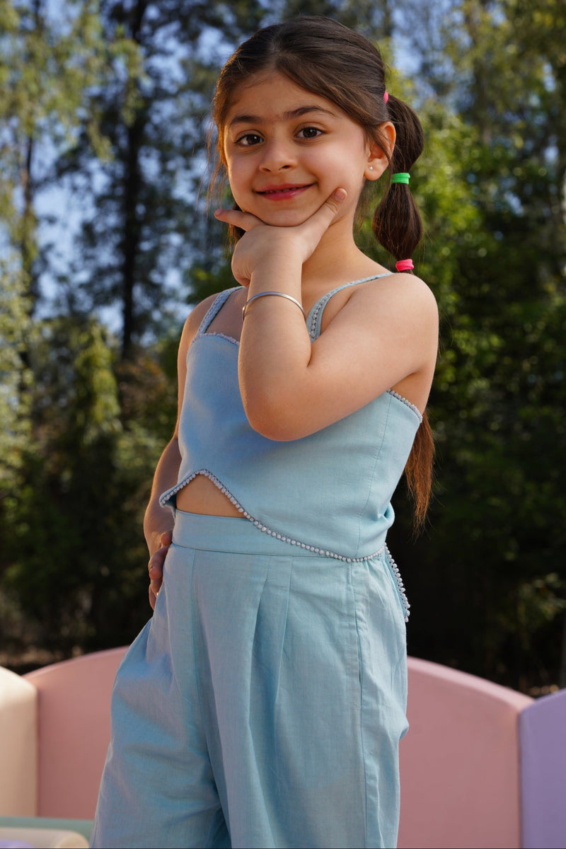 Bluebell Bow Jumpsuit