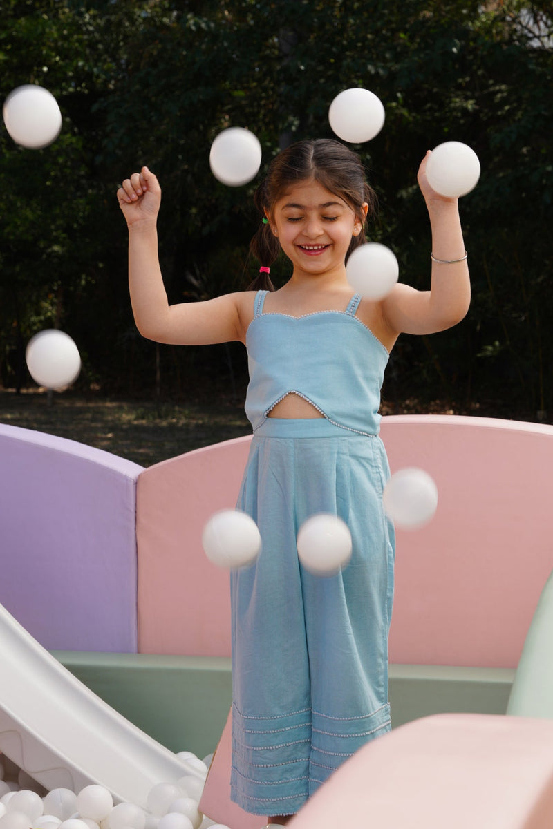 Bluebell Bow Jumpsuit