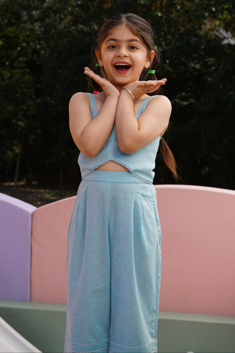 Bluebell Bow Jumpsuit