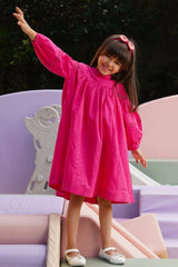 Pink Blossom Twirl Dress