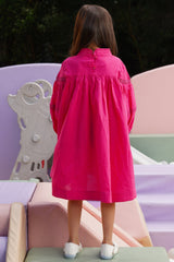 Pink Blossom Twirl Dress