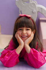 Pink Blossom Twirl Dress