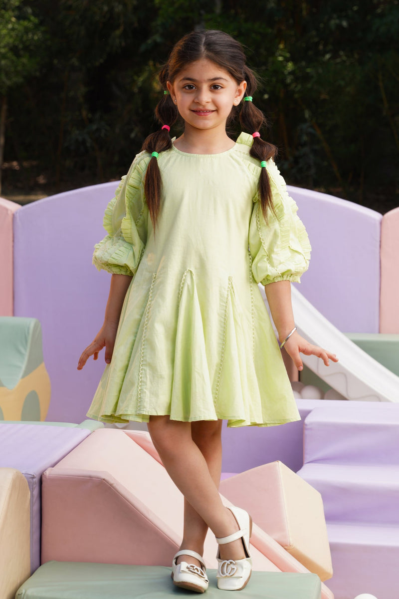 Mint Melody Twirl Dress