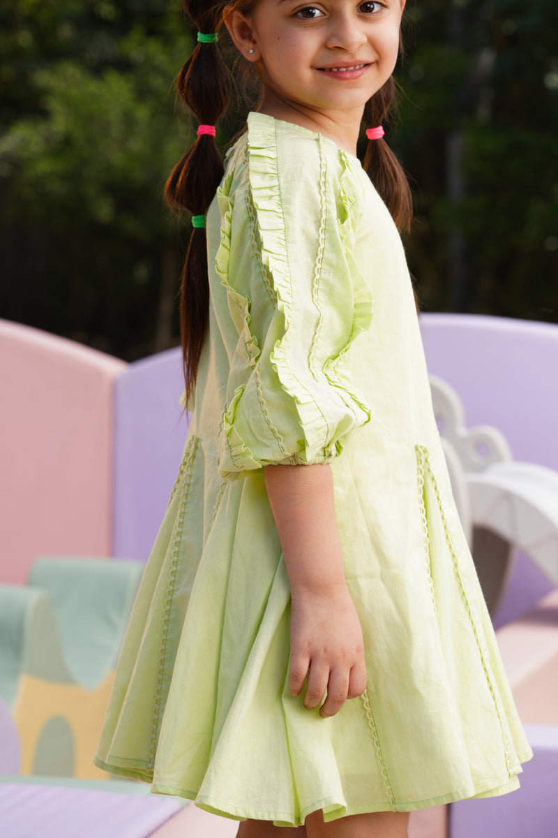 Mint Melody Twirl Dress