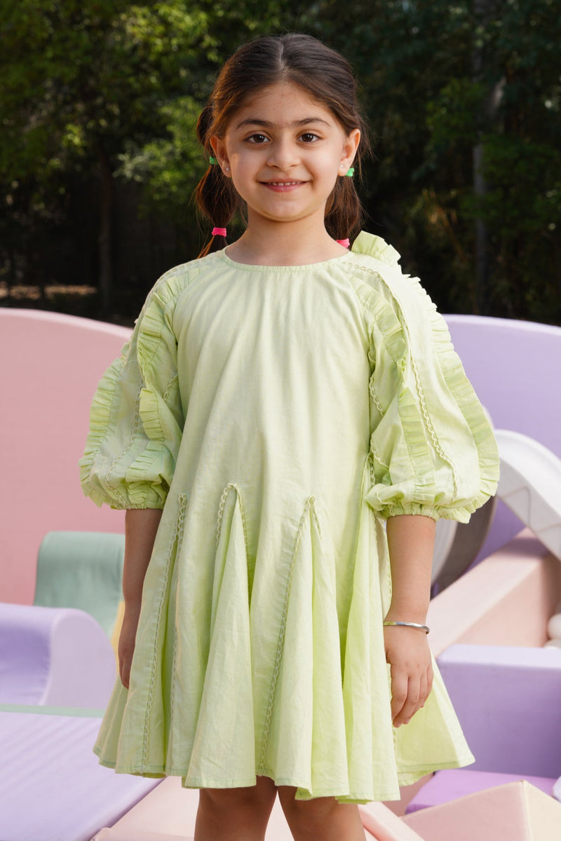 Mint Melody Twirl Dress