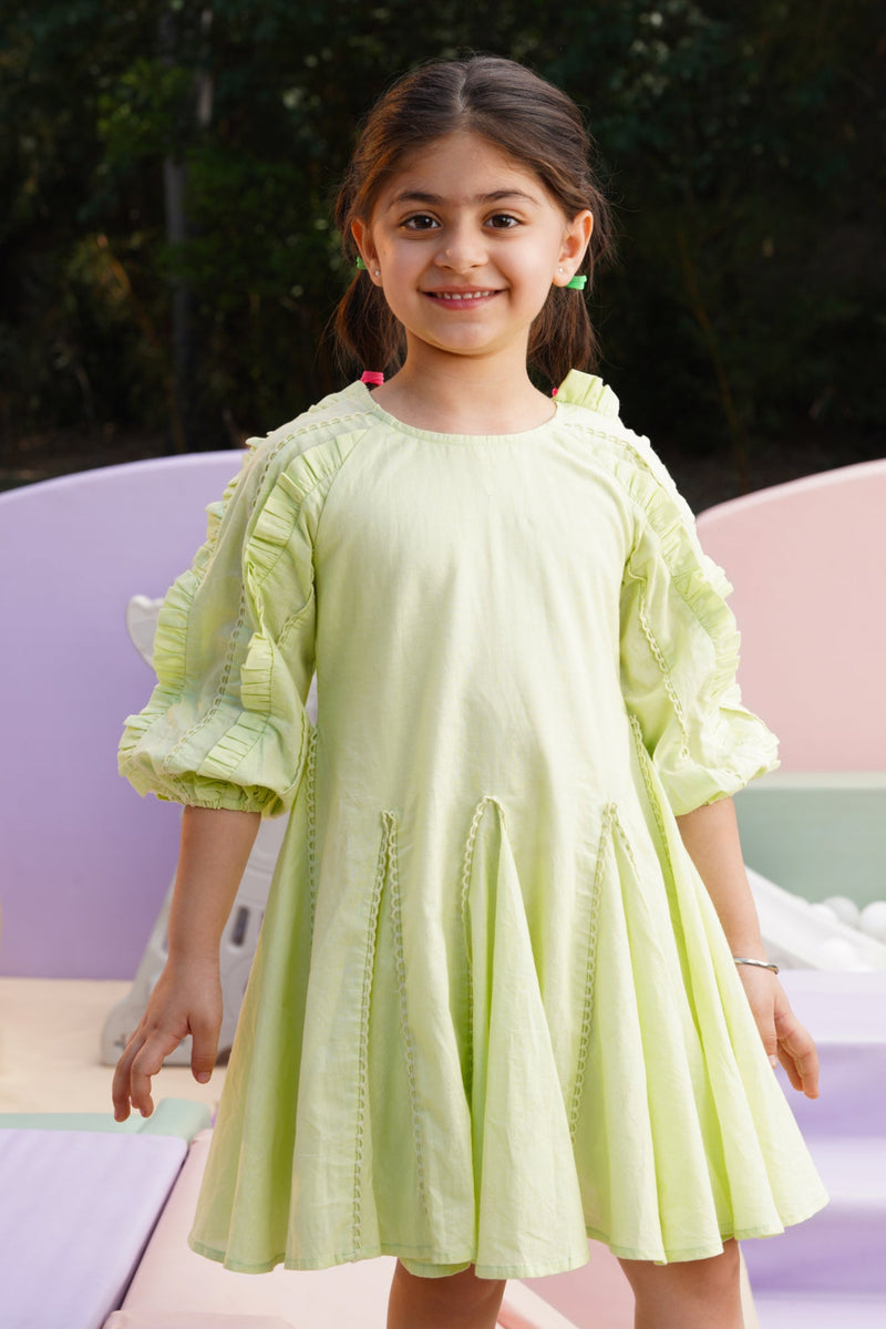 Mint Melody Twirl Dress