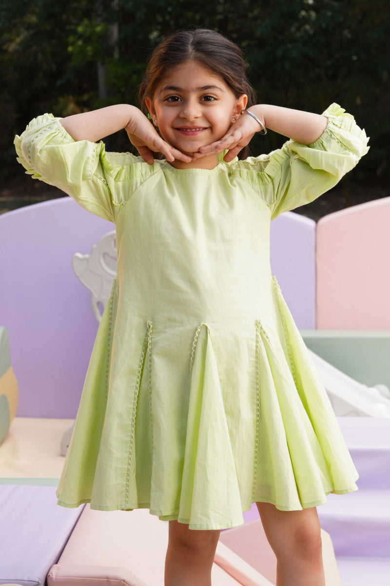 Mint Melody Twirl Dress