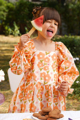 Orange Blossom Princess Dress