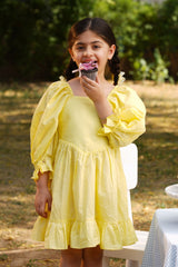 Yellow Blossom Princess Dress