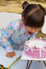 Sugar Pop Florals Shirt Dress