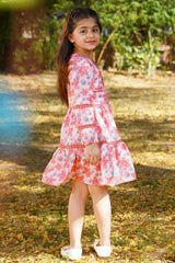 Pink Meadow Ruffle Dress