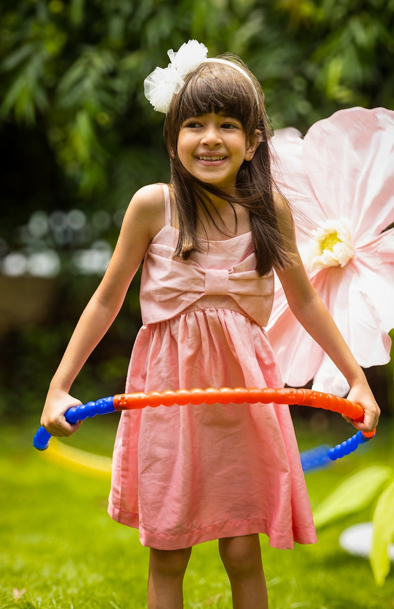 Little Pink Whisper dress - Ombre light pink